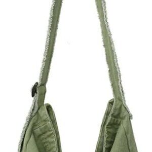 Women's Canvas Bag Crossbody Bag Casual Hobo Bag Large Shoulder Bag Shopping Bag